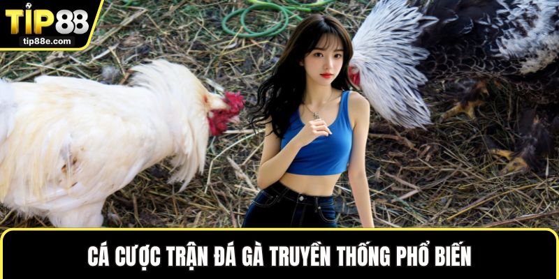Cá cược trận đá gà truyền thống phổ biến