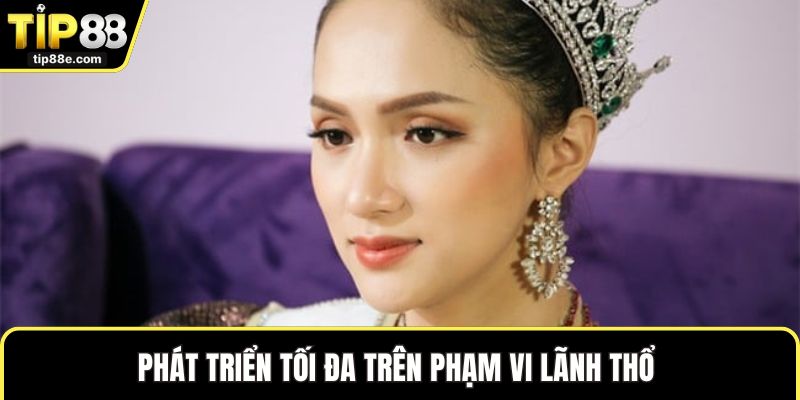 Phát triển tối đa trên phạm vi lãnh thổ 